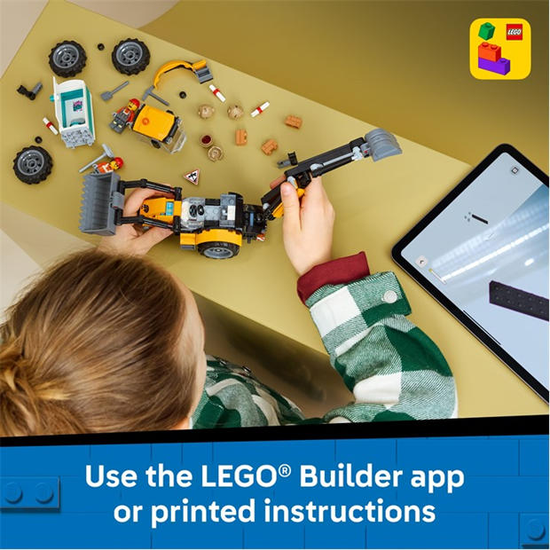 Backhoe Loader - LEGO - LEGO City Vehicles 6 Jn64