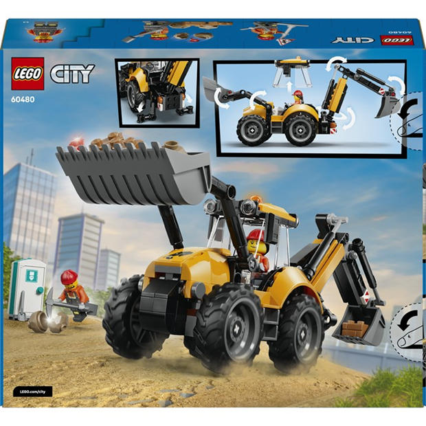 Backhoe Loader - LEGO - LEGO City Vehicles 6 Jn64