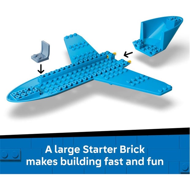 Passenger Jet - LEGO - LEGO City Vehicles 6 Jn64