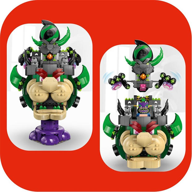 LEGO LEGO® Super Mario™ 72042 Prince Florian & Castle Bowser Toy