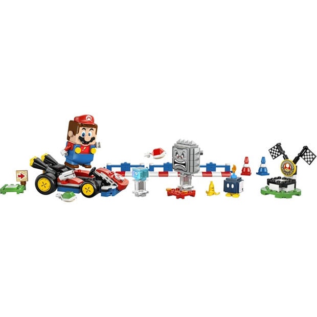 TBC - LEGO - LEGO® Super Mario™ 72043 Mario Kart™ – Interactive LEGO® Mario™ & Standard Kart