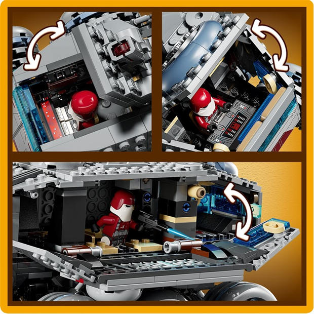 Да се определи - LEGO - Star Wars Republic Juggernaut Building Toy 75413
