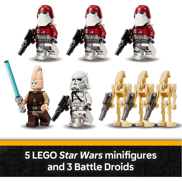 Да се определи - LEGO - Star Wars Republic Juggernaut Building Toy 75413