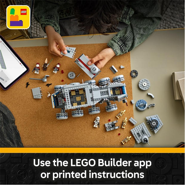 Да се определи - LEGO - Star Wars Republic Juggernaut Building Toy 75413
