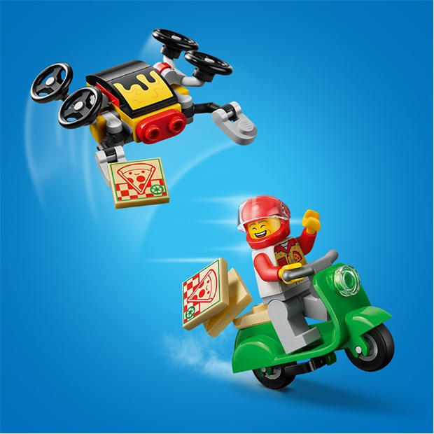 Pizza Delivery - LEGO - City Building Blocks