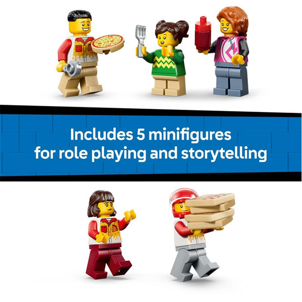 Pizza Delivery - LEGO - City Building Blocks