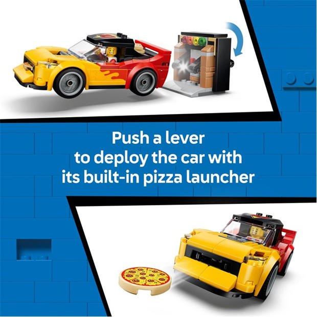 Pizza Delivery - LEGO - City Building Blocks