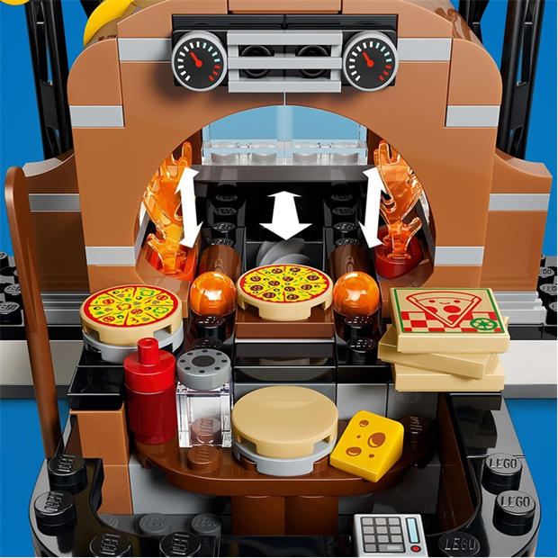 Pizza Delivery - LEGO - City Building Blocks
