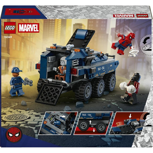 Super Heroes - LEGO - Marvel Spider-Man Prison Transport Chase Set 76349