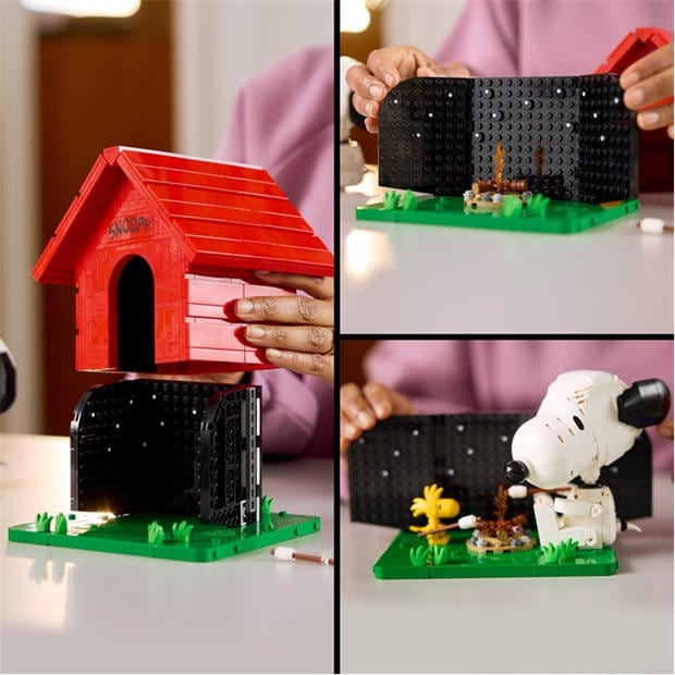 Snoopy Doghouse - LEGO - Ideas Peanuts: Snoopy’s Doghouse Set for Adults 21368