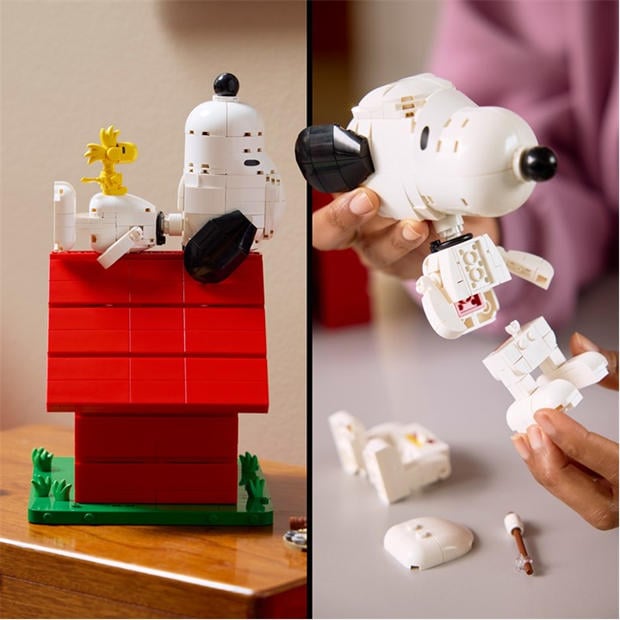 Snoopy Doghouse - LEGO - Ideas Peanuts: Snoopy’s Doghouse Set for Adults 21368