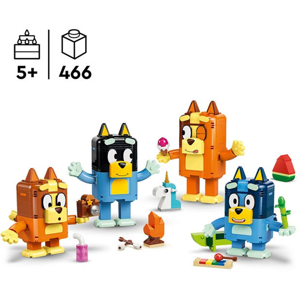 Bluey Family - LEGO - LEGO Bluey 11217 Jn63