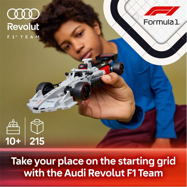 Formula 1 - LEGO - Speed Champions Audi Revolut F1 Team R26 Race Car 77259