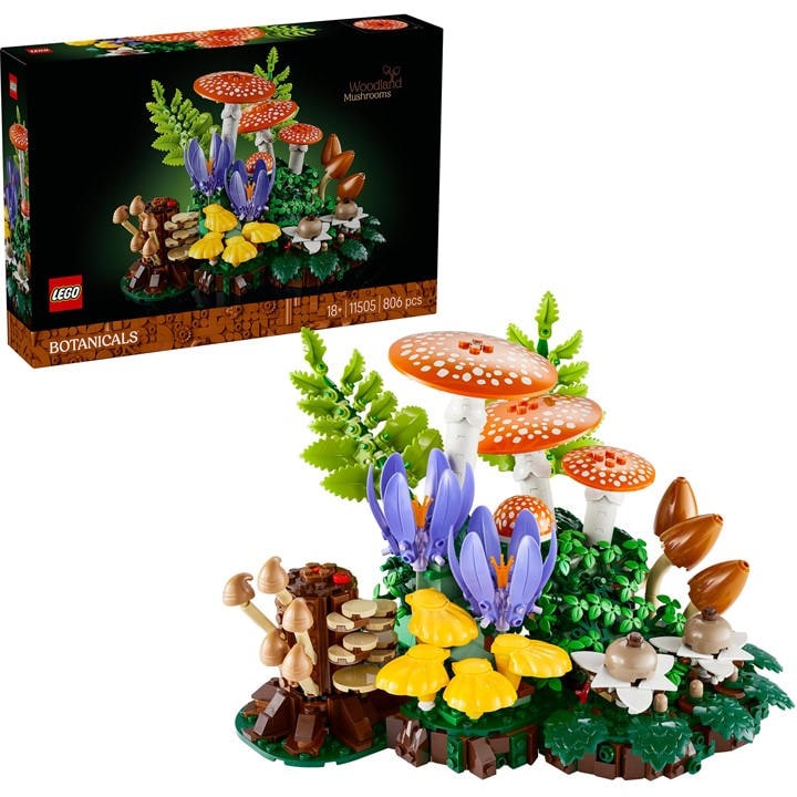 Lego Kids Botanicals Building Block - Wood Mushrooms - Image 15