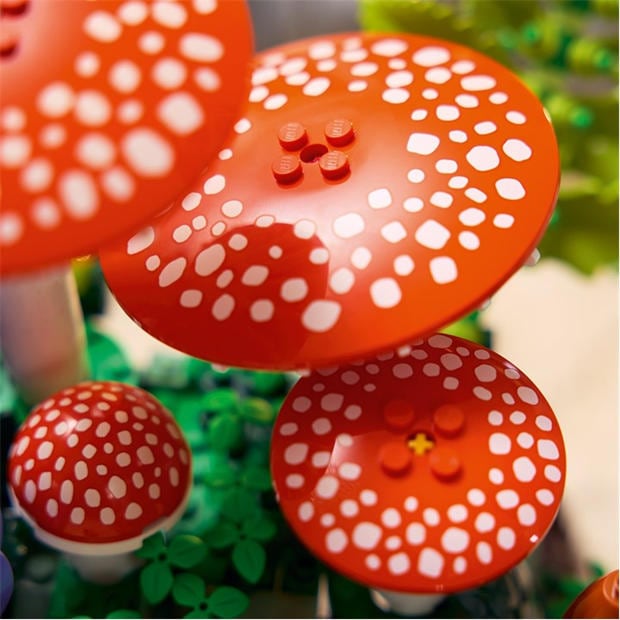 Wood Mushrooms - LEGO - Botanicals Building Block