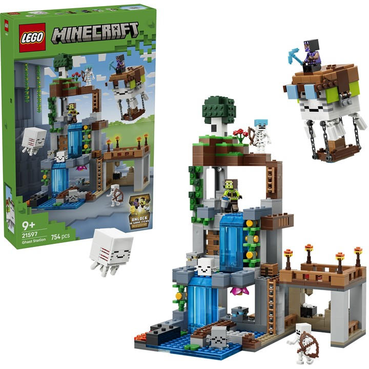 Lego Minecraft Ghast Station Building Toy 21597 - Image 9