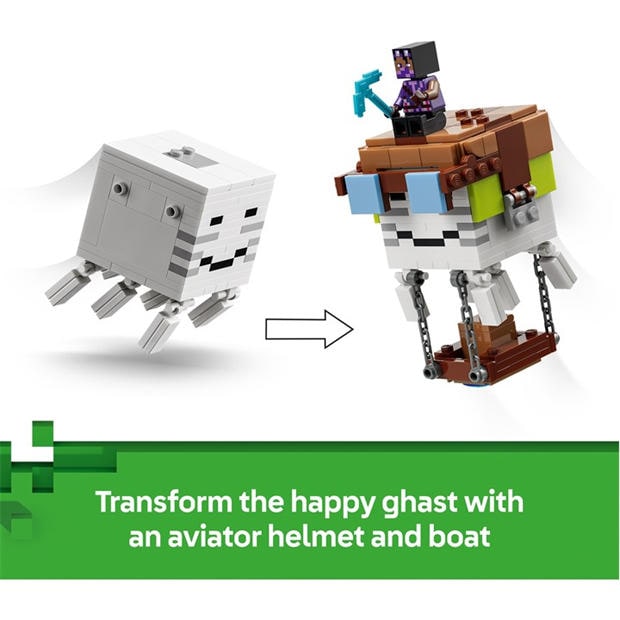 Ghast Station - LEGO - Minecraft Building Block