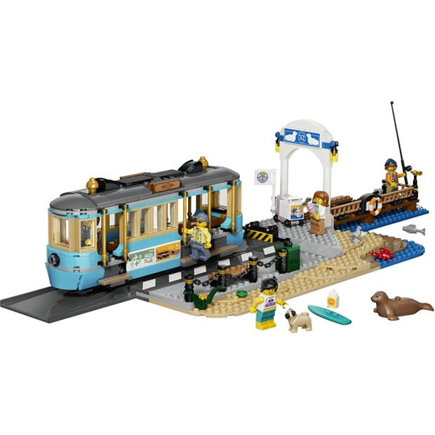 Beach Streetcar - LEGO - LEGO City 60506 Jn63