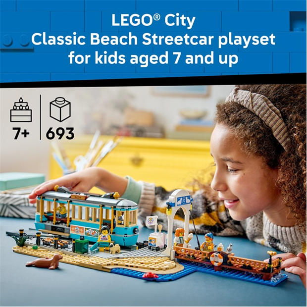 Beach Streetcar - LEGO - LEGO City 60506 Jn63