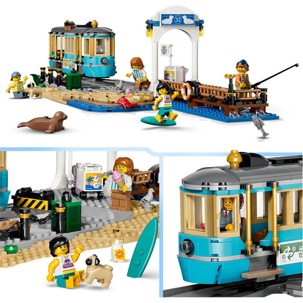 Beach Streetcar - LEGO - LEGO City 60506 Jn63