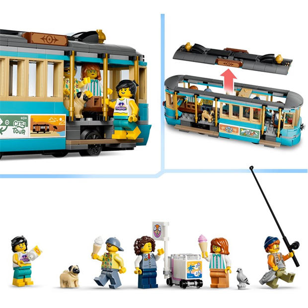 Beach Streetcar - LEGO - LEGO City 60506 Jn63