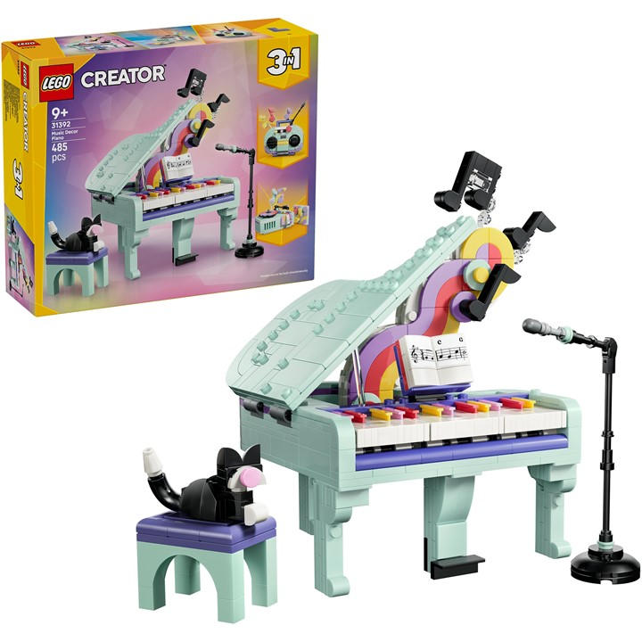 Lego Music Decor Piano With Cat 31192 - Image 17