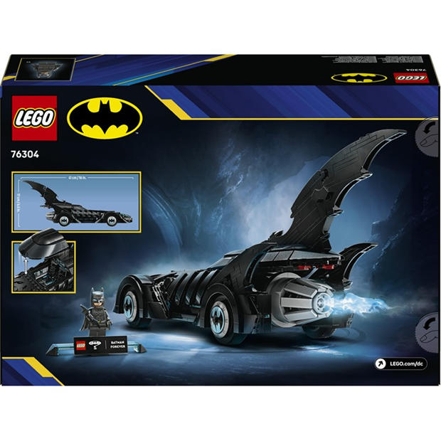 Batmobile - LEGO - LEGO® DC Batman™ 76304: Batman Forever™ Batmobile™ Super Hero™ Toy for Kids