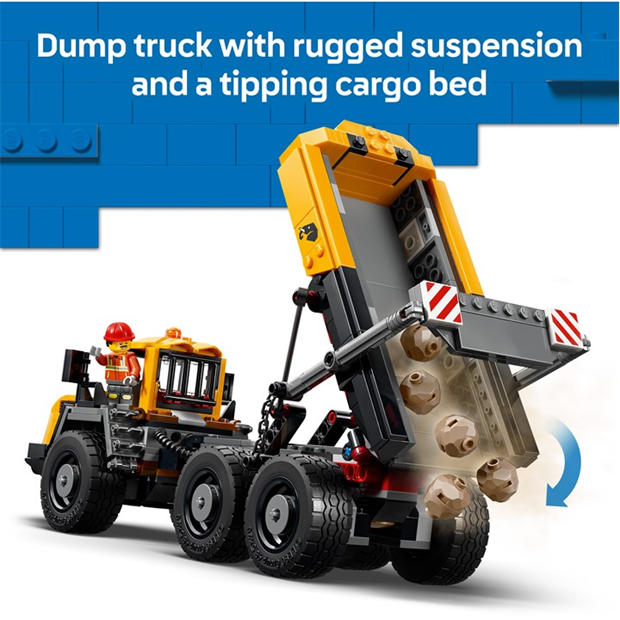 Dump Truck - LEGO - City Building Block