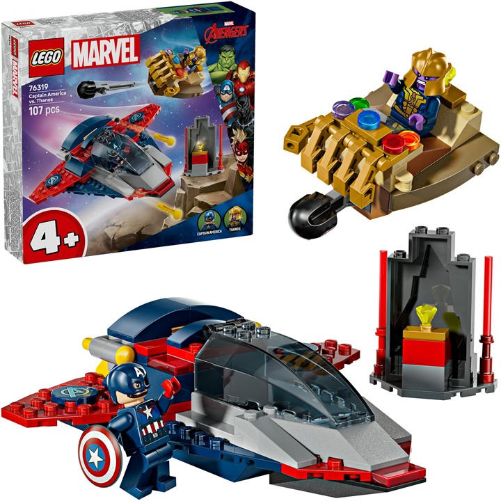 Lego ǀ Marvel Captain America Vs. Thanos Set 76319 - Image 10