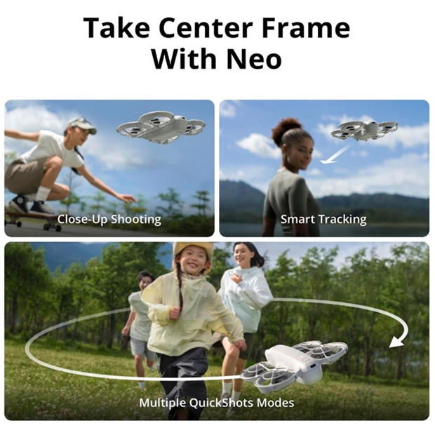 Grey - DJI - Neo Fly More Combo
