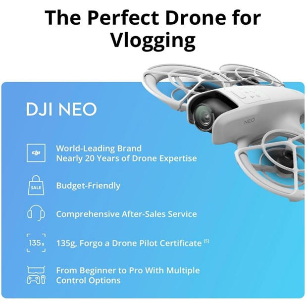 Grey - DJI - Neo Fly More Combo