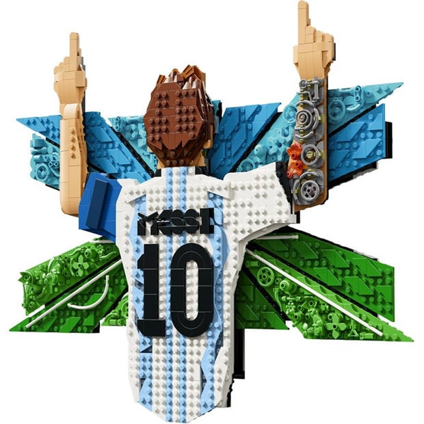 Messi - LEGO - Editions Lionel Messi – Celebration Building Set 43018