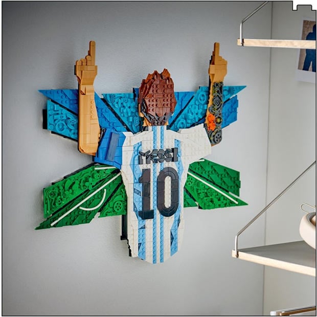 Messi - LEGO - Editions Lionel Messi – Celebration Building Set 43018