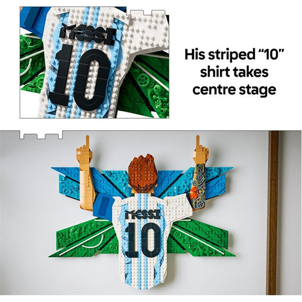 Messi - LEGO - Editions Lionel Messi – Celebration Building Set 43018
