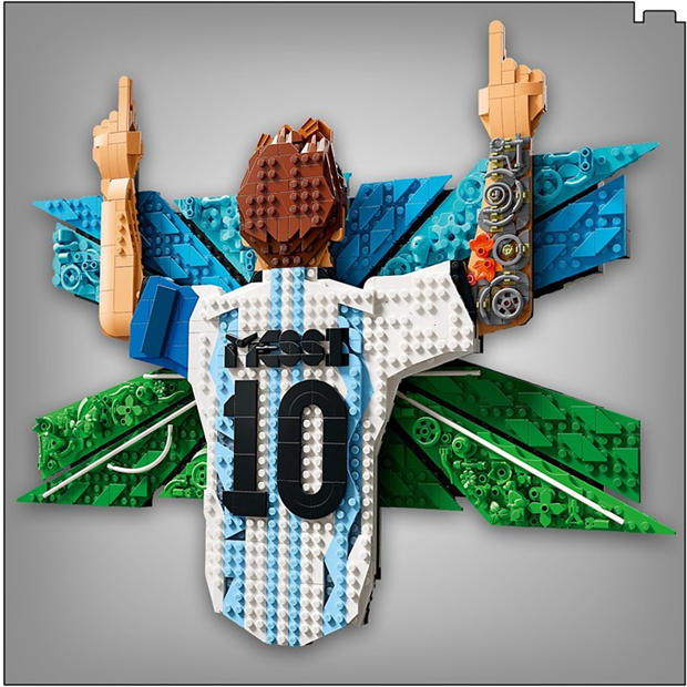 Messi - LEGO - Editions Lionel Messi – Celebration Building Set 43018