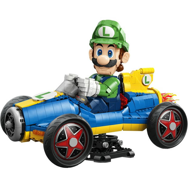 Luigi Kart - LEGO - Super Mario: Mario Kart – Luigi & Mach 8 Set 72050