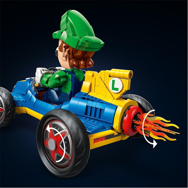 Luigi Kart - LEGO - Super Mario: Mario Kart – Luigi & Mach 8 Set 72050