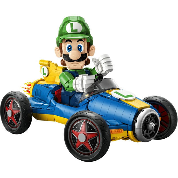 Luigi Kart - LEGO - Super Mario: Mario Kart – Luigi & Mach 8 Set 72050