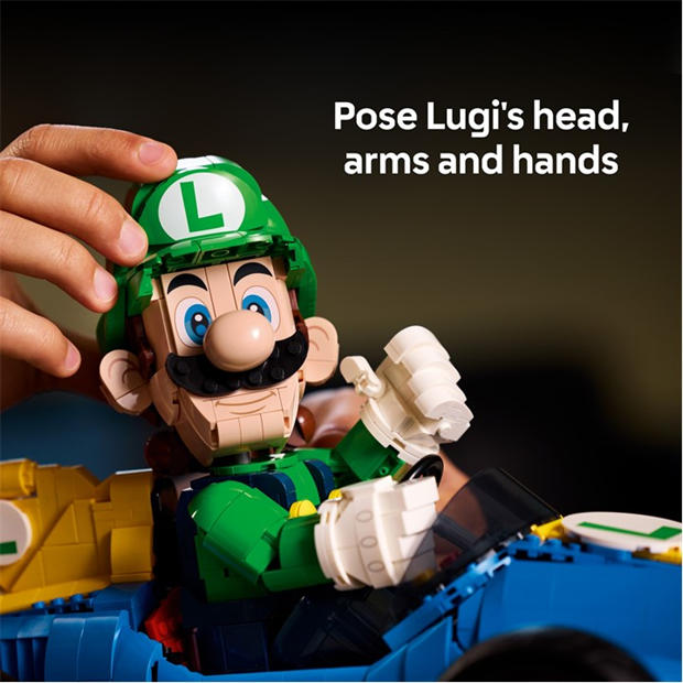 Luigi Kart - LEGO - Super Mario: Mario Kart – Luigi & Mach 8 Set 72050