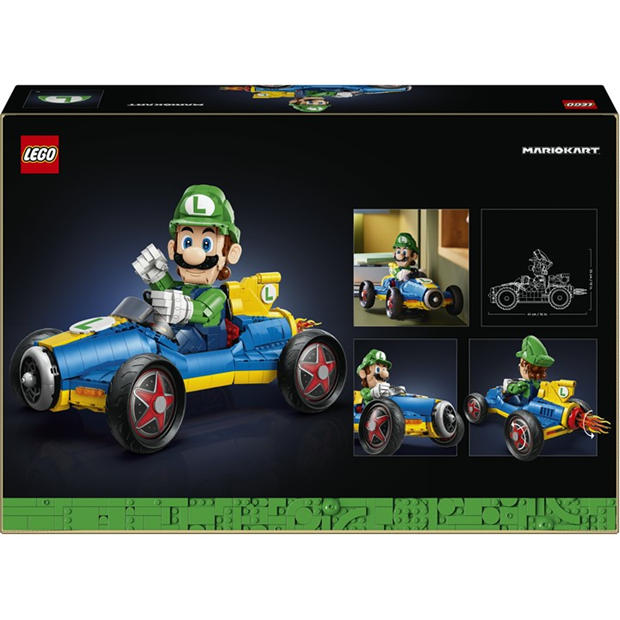 Luigi Kart - LEGO - Super Mario: Mario Kart – Luigi & Mach 8 Set 72050