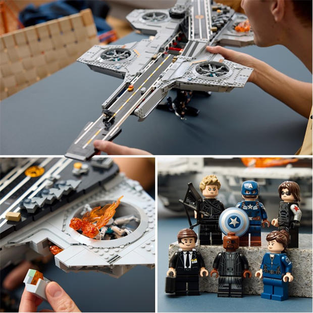 Helicarrier - LEGO - Marvel S.H.I.E.L.D. Helicarrier Model Kit 76354