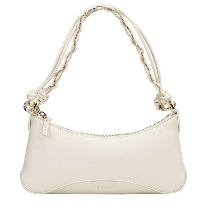 Hugo Women's Cream Shoulder Bag, Sports Direct
