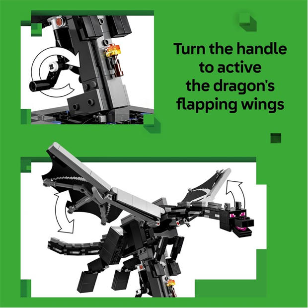 Ender Dragon - LEGO - Minecraft Building Blocks