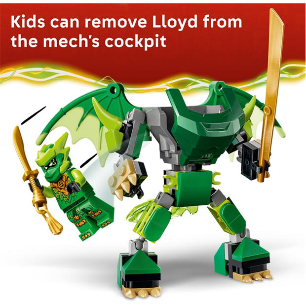Lloyds Dragon - LEGO - LEGO Ninjago 71862 Jn63