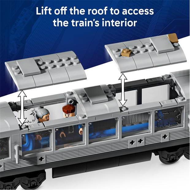 LEGO LEGO® Marvel 76321 Spider-Man vs. Doc Ock Subway Train Scene