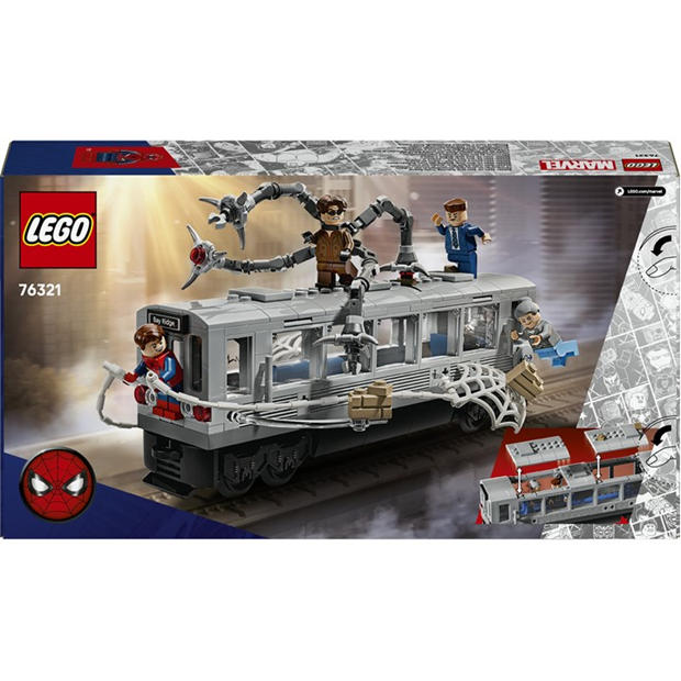LEGO LEGO® Marvel 76321 Spider-Man vs. Doc Ock Subway Train Scene