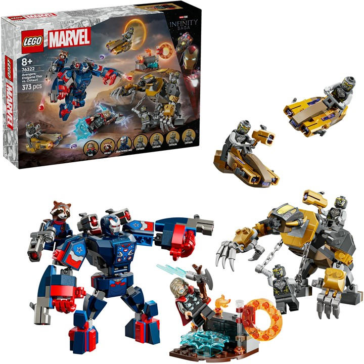 Lego Boys  Lego® Marvel 76322 Avengers: Endgame Thor Vs. Chitauri Super Hero Action, Sports Direct