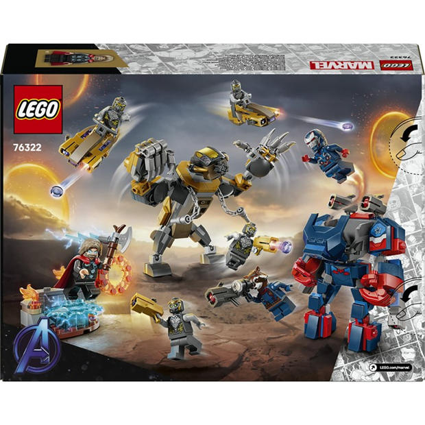 LEGO LEGO® Marvel 76322 Avengers: Endgame Thor vs. Chitauri Super