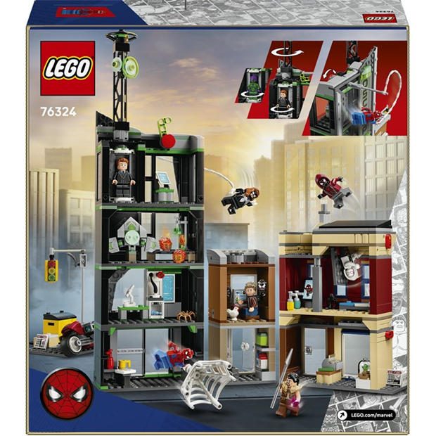 spoke 4 5 6 3本セット　シャーペン LEGO LEGO® Marvel 76324 Spider-Man vs. Oscorp Kids' Super Hero