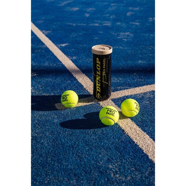 Yellow - Dunlop - Dunlop Pro Padel Balls